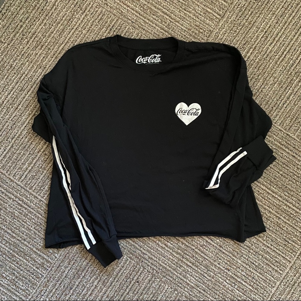 Coca Cola Cropped Long Sleeve